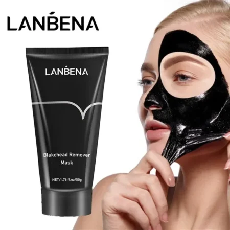 LANBENA إزالة قناع الرؤوس السوداء تقليص المسام قناع التنظيف العميق تحسين الجلد الخام علاج حب الشباب الجلد اشراق الرعاية الجمال